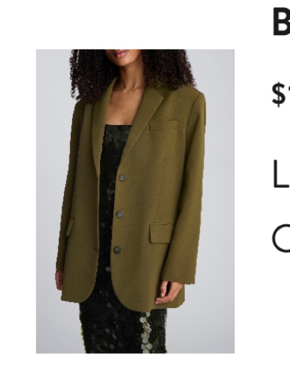 Kenneth Cole women’s oversized/boyfriend blazer - Picture 9 of 12